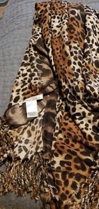 Kenneth Cole Leopard Scarf